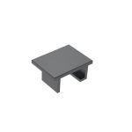 Krytka na hliníkový adaptér stĺpika 30x40mm