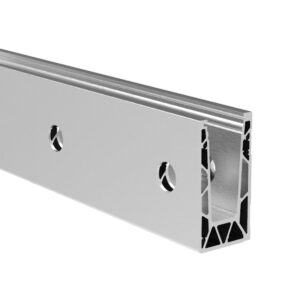 Celosklenené zábradlie-profil dutý-bočné kotvenie