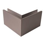 Roh 90° pre AL profil(celoskl. zábradlie) AL/INOX