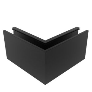 Celosklenené zábradlie-roh. profil-vrchné kotvenie