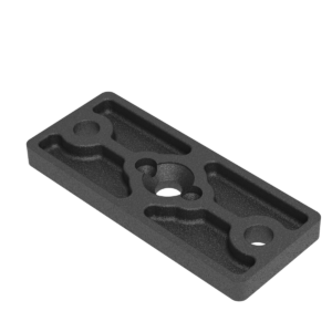 Nerezová kotviaca platňa pre profil - stĺpik 50x60 - Antracit RAL 7016