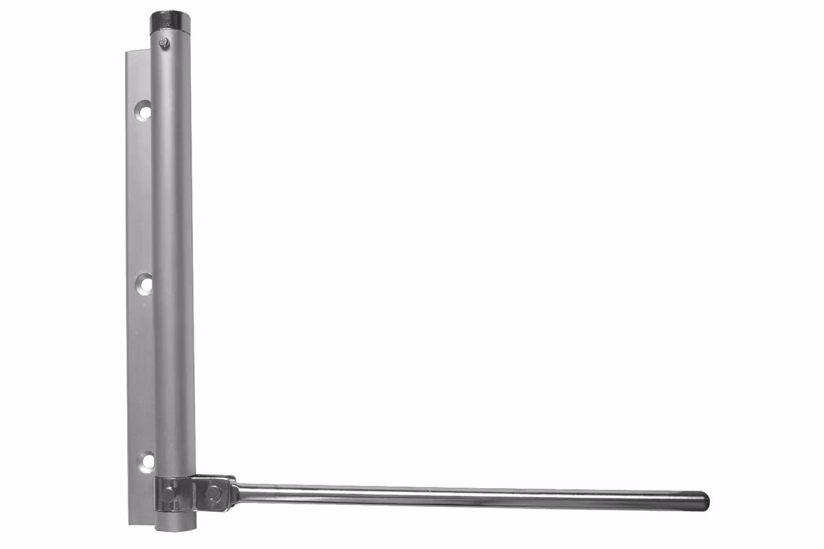 Pružinový samozatvárač dverí, Aluminium