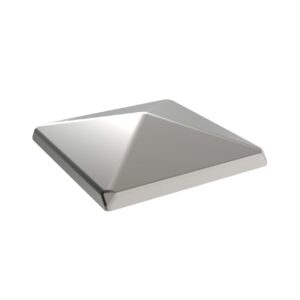 Krytka na stĺpik, pozinkovaná 80x80, h20, t1,2mm, Zn