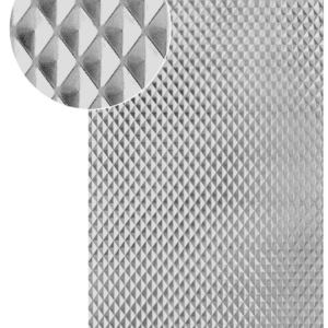 Dizajnový 3D plech, t1,2mm - Zn