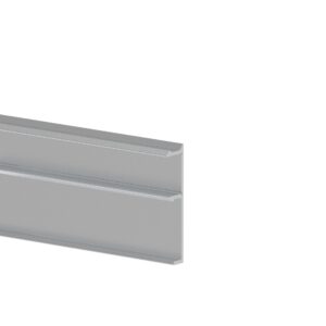 Hliníkový plotový adaptér pre výplne - 6000mm krycia lišta