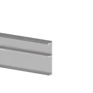 Hliníkový plotový adaptér pre výplne - 6000mm krycia lišta