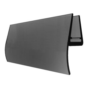 Tesniaca lišta na dvere horizontálna black