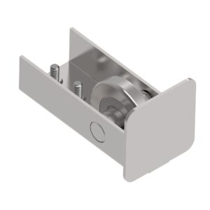 Koliesko dojazdové INOX, profil 76x76mm