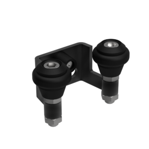 Horný nábeh, Zn, profile 40mm, čierny