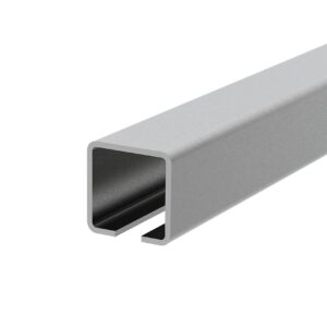 Profil vodiaci spodný INOX, 76x76x3mm, L3m