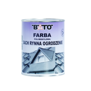Farba polyvinylová, antracit RAL7016 satin 1kg (0,8L)