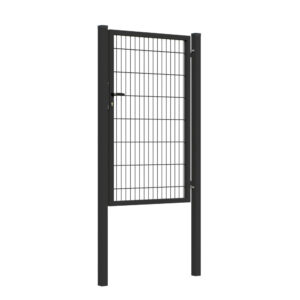 Bránka 1kr. 2D BOX ZnPVC 1000x1500mm RAL 9005 čierna matná