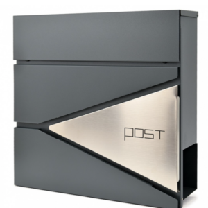 Poštová schránka, Zn + nerez, 370x370x100mm