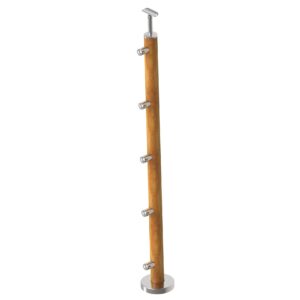 Stĺpik DUB (OAK) D50mm, 5xd12mm, v=100 cm, VK-rovn