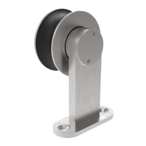 Posuv - vozík na tyč pre drevené dvere AISI304, D2