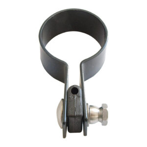 Objímka koncová na stĺpik ZnPVC D48mm antracit