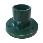 Pätka stĺpika AlPVC D48mm zelená