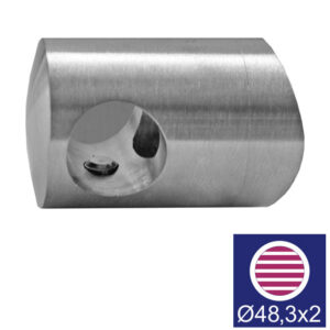 Držiak výplne pravý AISI316, d12/D48,3x2mm