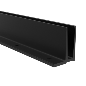 Celosklenené zábradlie-profil-vrchné kotvenie