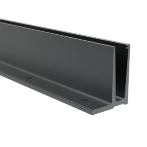 Celosklenené zábradlie-profil-vrchné kotvenie