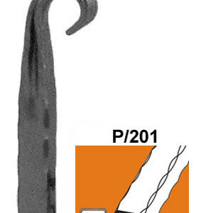 Ukončenie rámu h300, t2,5mm