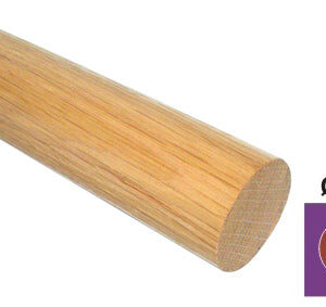 Drevené madlo - DUB, CINK