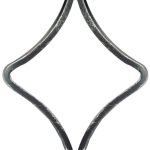 Element tvaru-pika h200, b95, 12x6mm