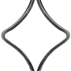 Element tvaru-pika h200, b95, 12x6mm