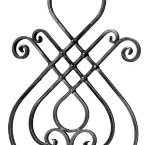 Ornament h575, b400, 16x8mm