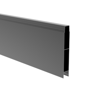 Hliníková plná plotová výplň, 20 x 120 – 6,0 m – Antracit  RAL 7016