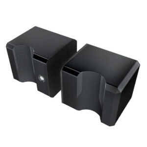 Madlo pre sklenené dvere 30x30mm BLACK