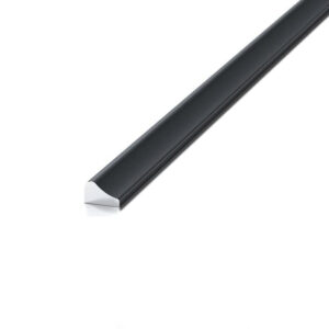 Lišta prah pre sprchový kút 9x15mm Black