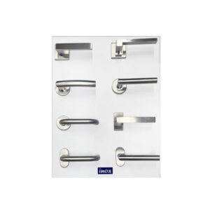 Panel kľučiek z nerezovej ocele