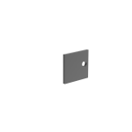 Hliníková krytka adaptéra pre 14mm laty 40x34 R7016