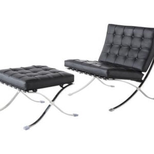 Kožené kreslo barcelona design Barcelona replika