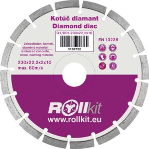 Kotúč diamantový 230x22,2x10mm