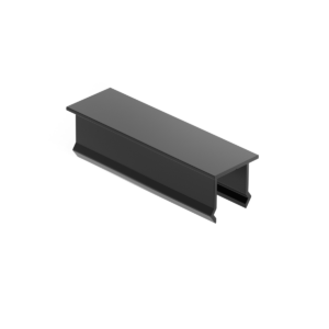 Hliníková krytka vertikálnej plotovej výplne, 20 x 60 - Antracit RAL 7016