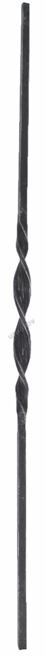 Tyč kovaná h900, b25, 12x12mm