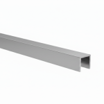 Zasklenie pevné - profil U 15x15x2mm t6-8mm